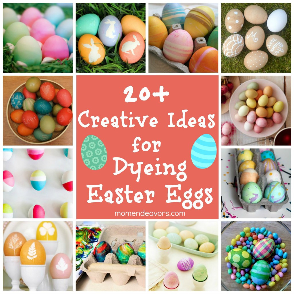 Easter Egg Dying Ideas
 Dyeing Easter Eggs – 20 Creative Ideas