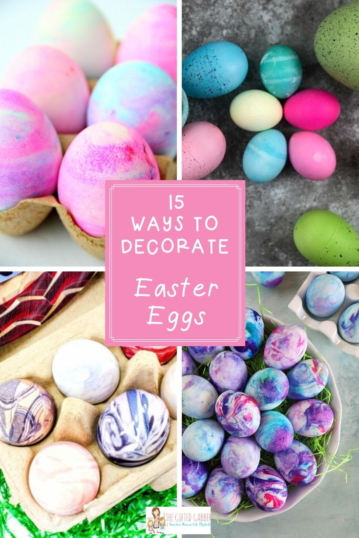 Easter Egg Dying Ideas
 15 Ways to Dye Easter Eggs The Gifted Gabber