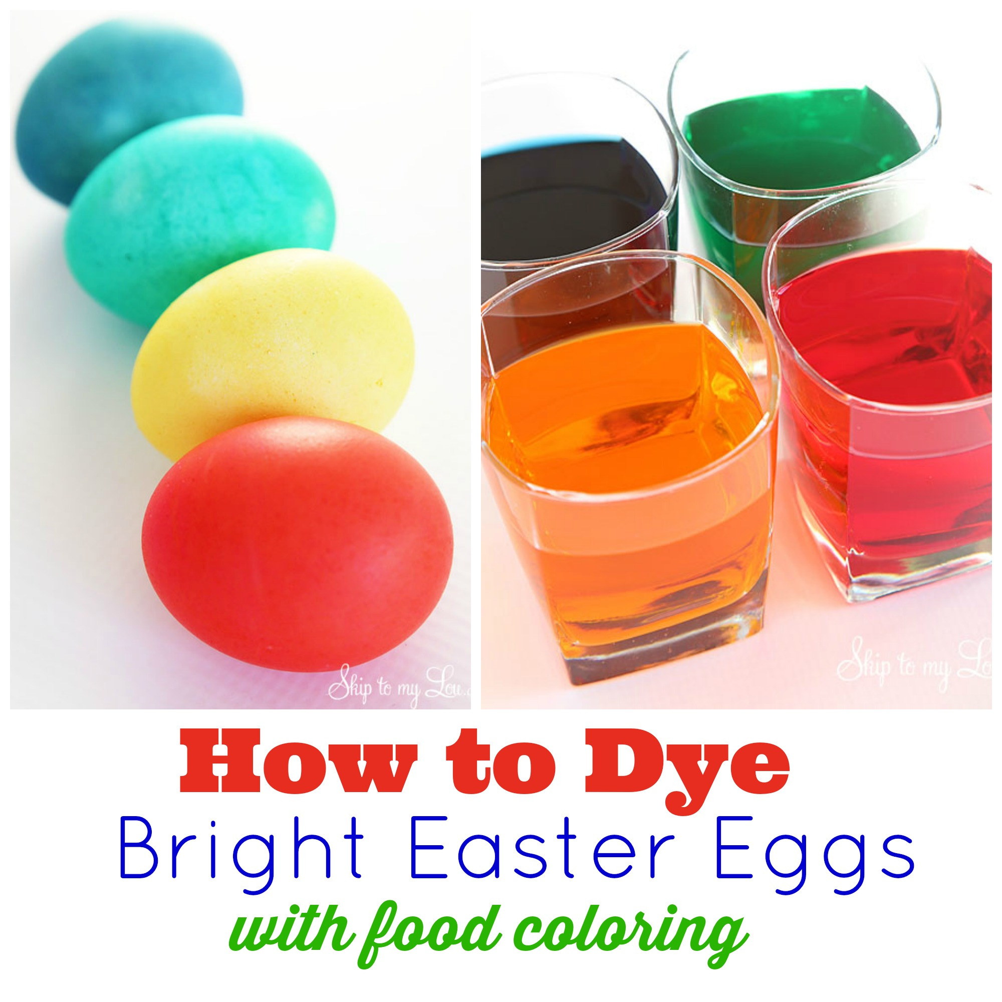 Easter Eggs with Food Coloring Beautiful Ultimate How to for Dying Easter Eggs with Food Coloring