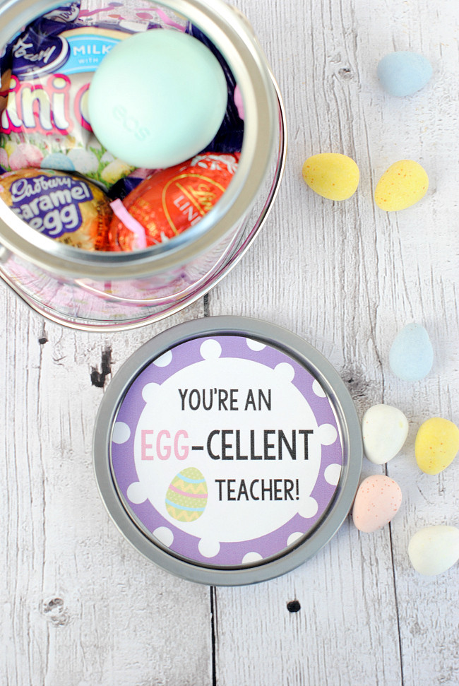 Easter Gift Ideas For Teachers
 Cute Easter Gift Ideas EGG cellent Gift Basket – Fun Squared