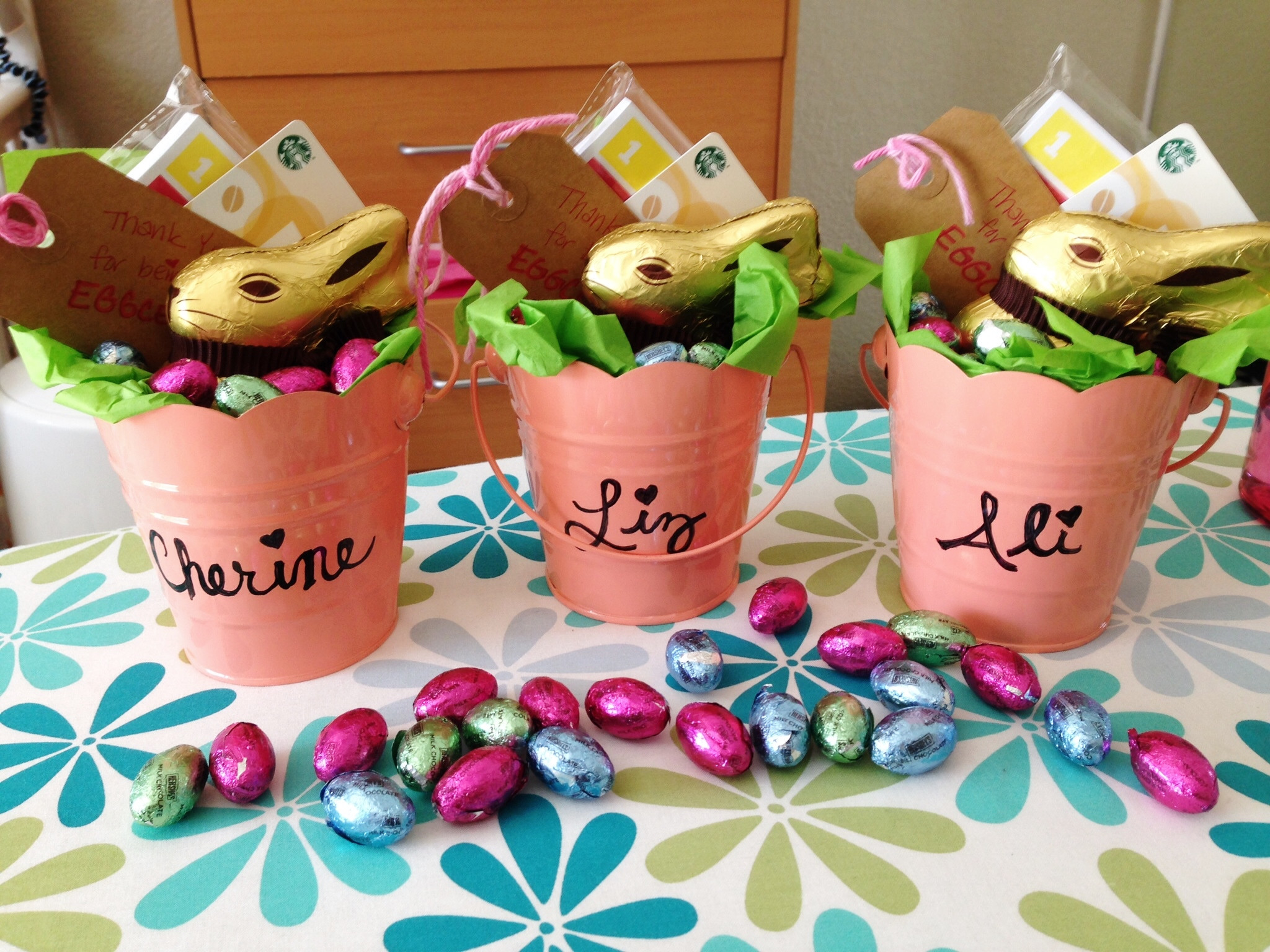 Easter Gift Ideas For Teachers
 Candy Free Easter Basket Eggs & A Gift Idea for Teacher