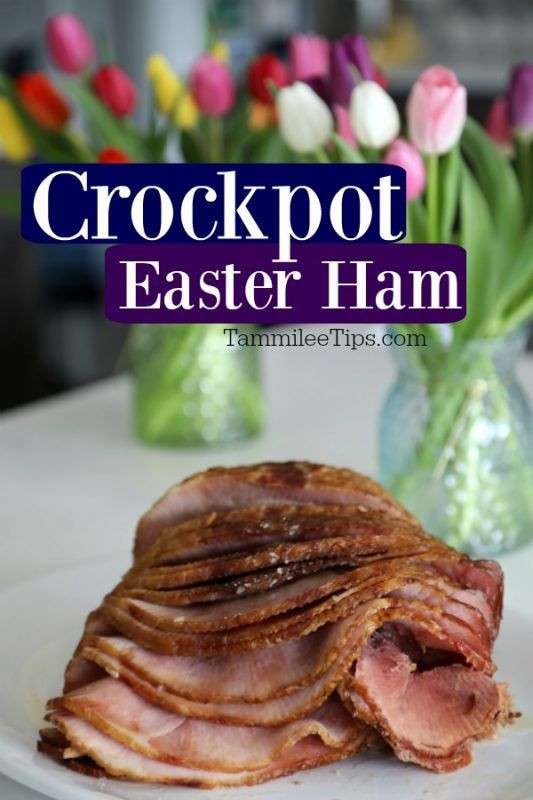 Easter Ham Crock Pot Recipes
 Super easy Crock Pot Ham Recipe Make holiday prep a