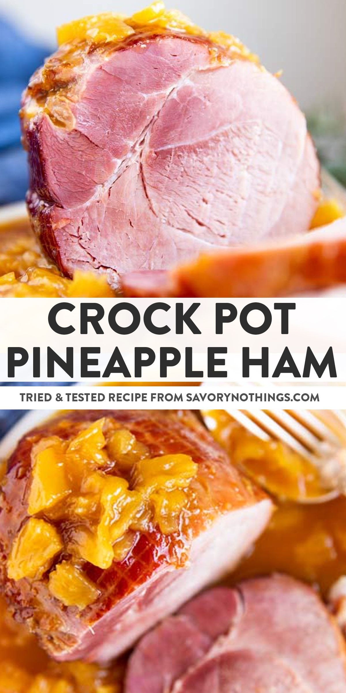 Easter Ham Crock Pot Recipes
 Crockpot Brown Sugar Pineapple Ham
