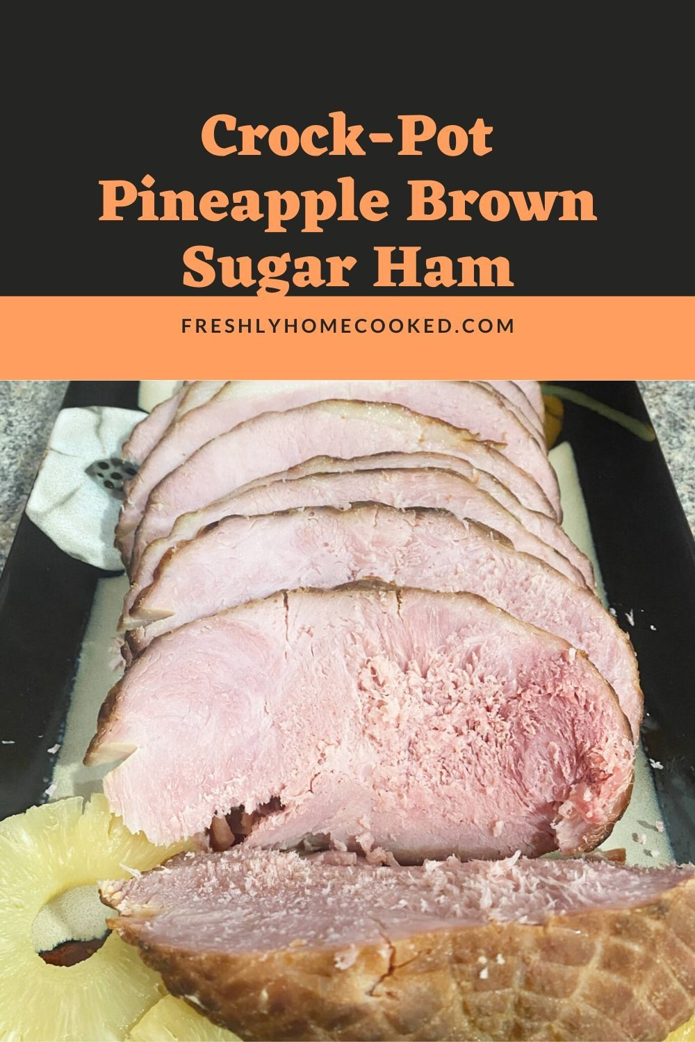 Easter Ham Crock Pot Recipes
 Crock Pot Pineapple Brown Sugar Ham