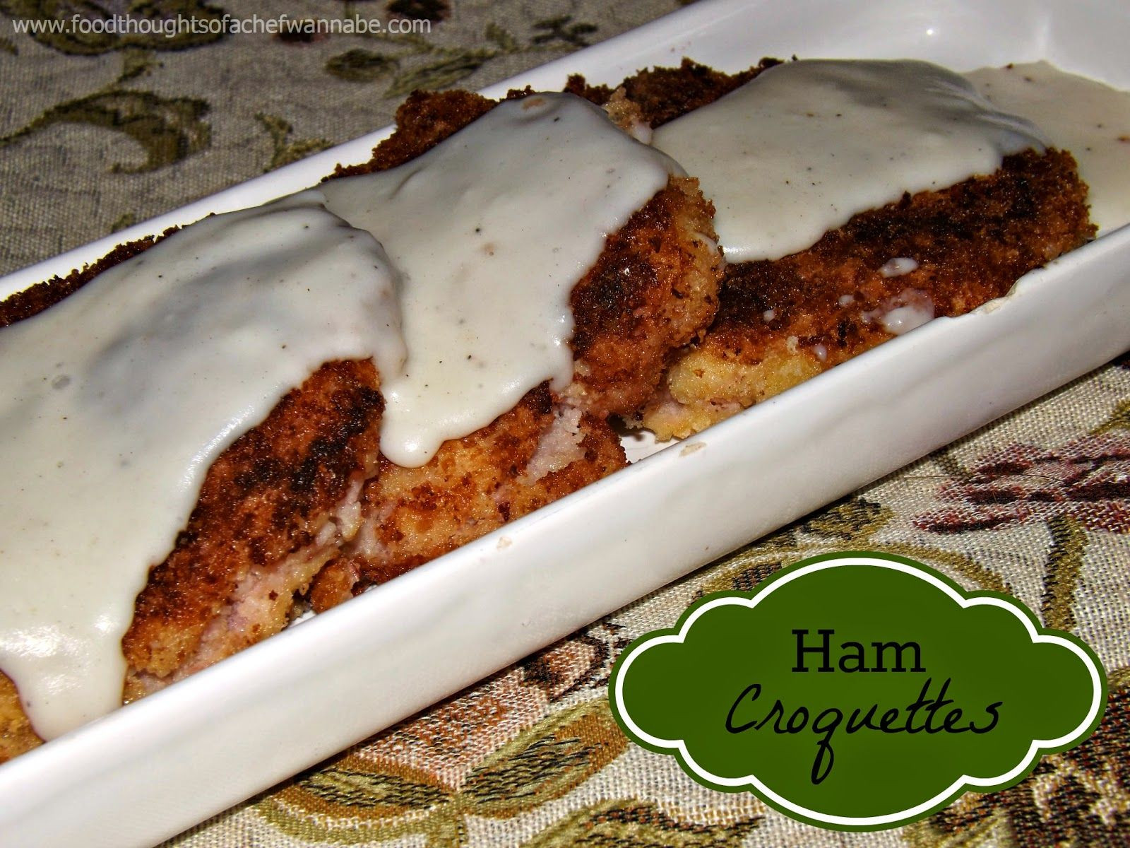 Easter Ham Leftovers Recipes
 Ham Croquettes
