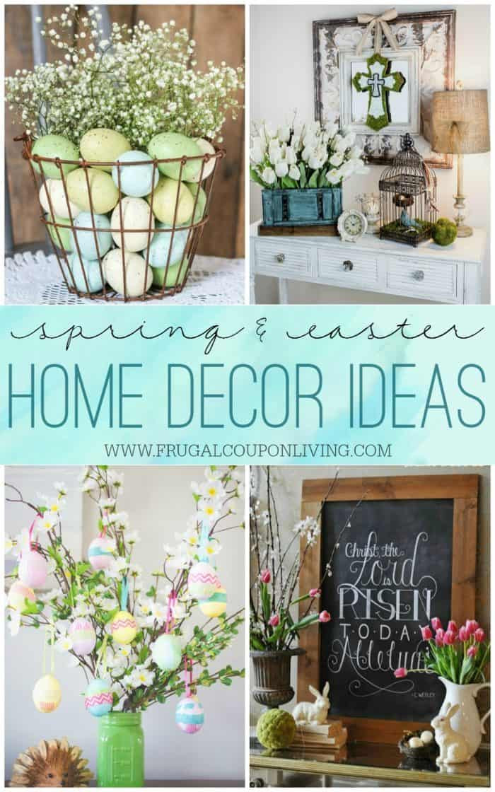 Easter Home Decor
 Spring & Easter Home Decor Ideas