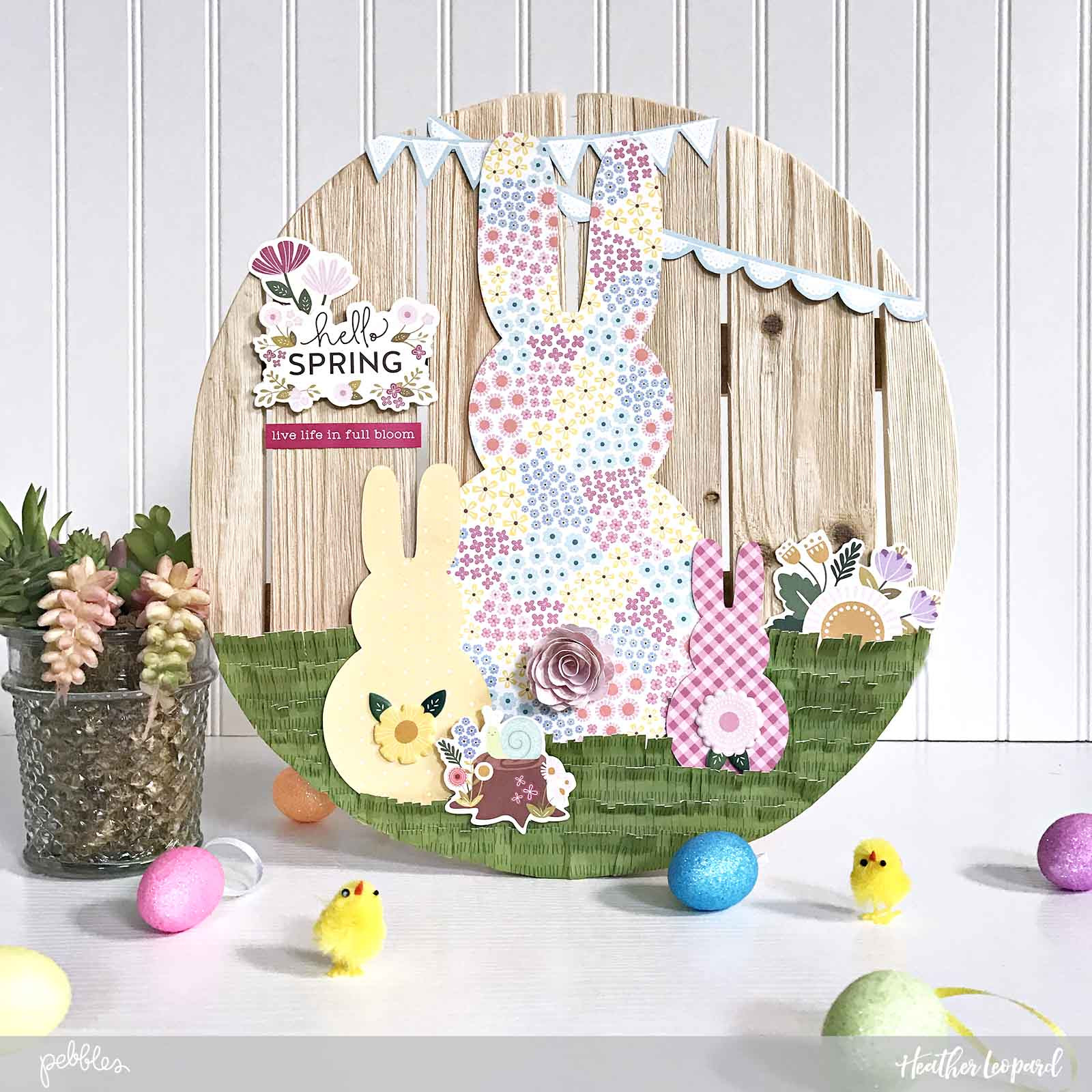 Easter Home Decor
 DIY Easter Home Decor Pebbles Inc