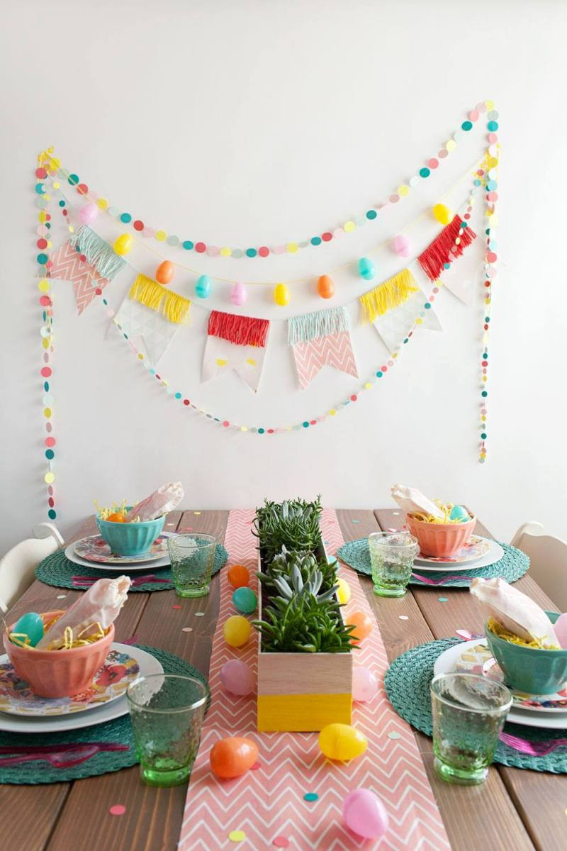 Easter Party Decorations
 Simple and Sweet DIY Easter Party Decorations on Love the Day