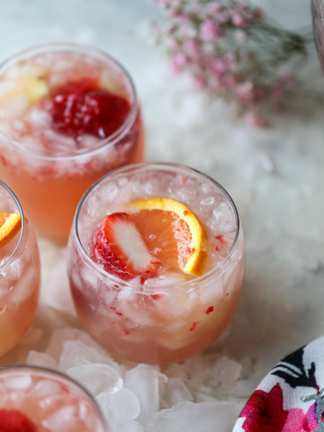 Easter Punch Recipe
 Strawberry Citrus Easter Punch How Sweet Eats