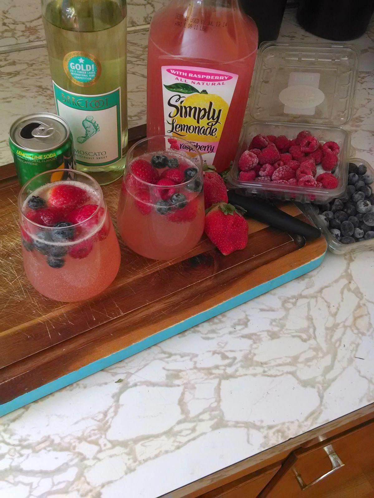 Easter Punch Recipe
 Moscato wine punch so good Made this for Easter brunch