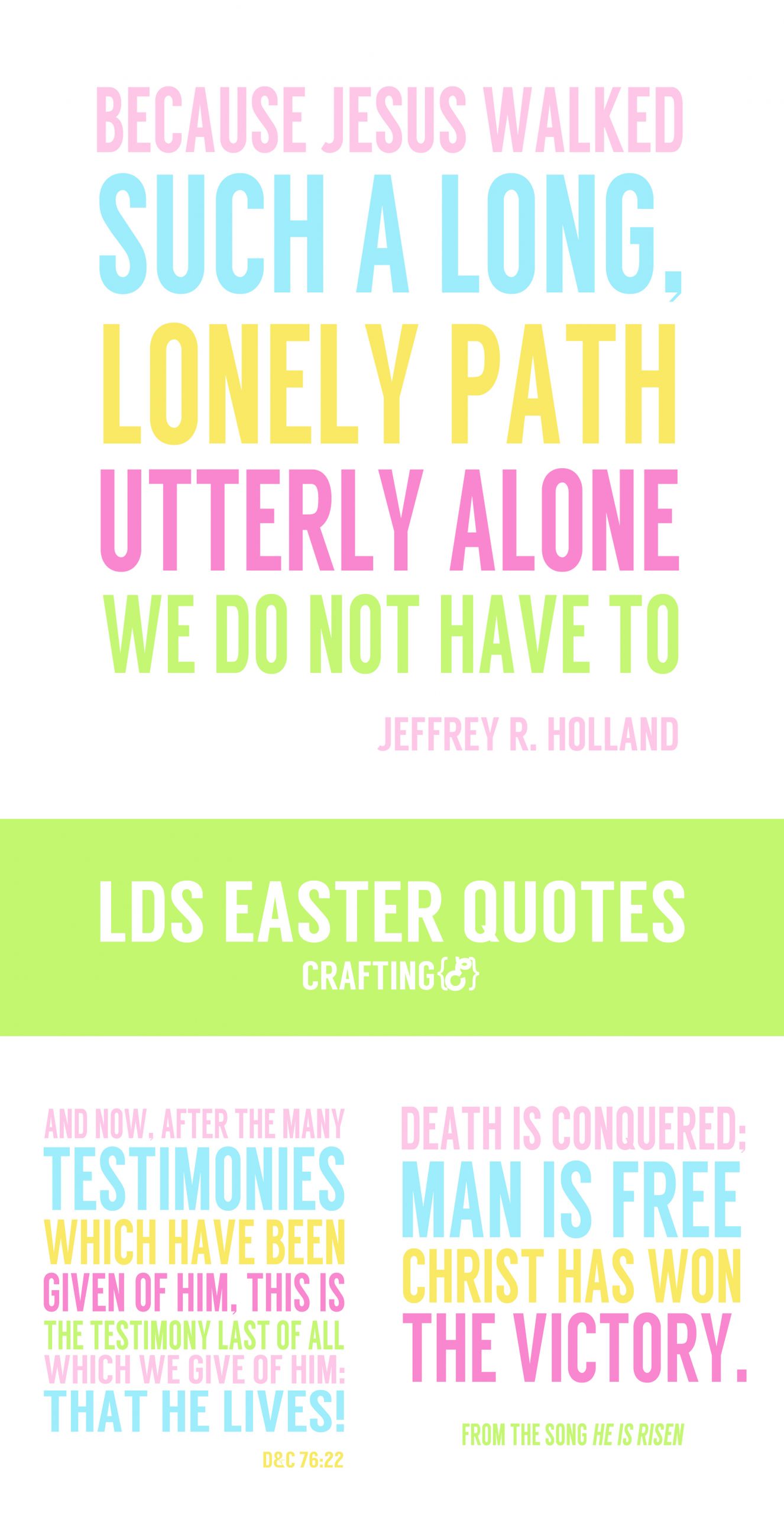 Easter Quotes Lds
 Resurrection Lds Quotes QuotesGram