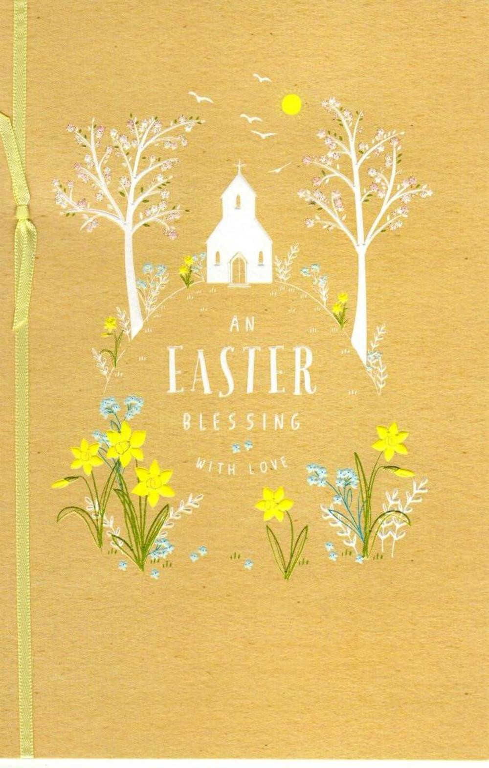 Easter Quotes Religious
 An Easter Blessing Pretty Religious Greeting Card