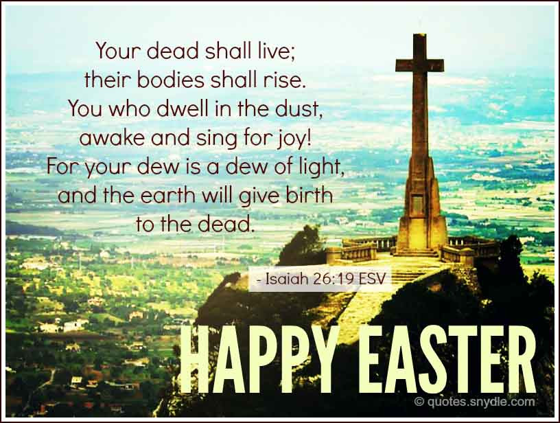 Easter Quotes Religious
 Easter Bible Quotes – Quotes and Sayings