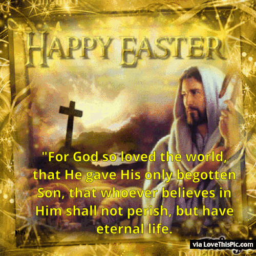 Easter Quotes Religious
 Happy Easter Religious Gif Quote s and
