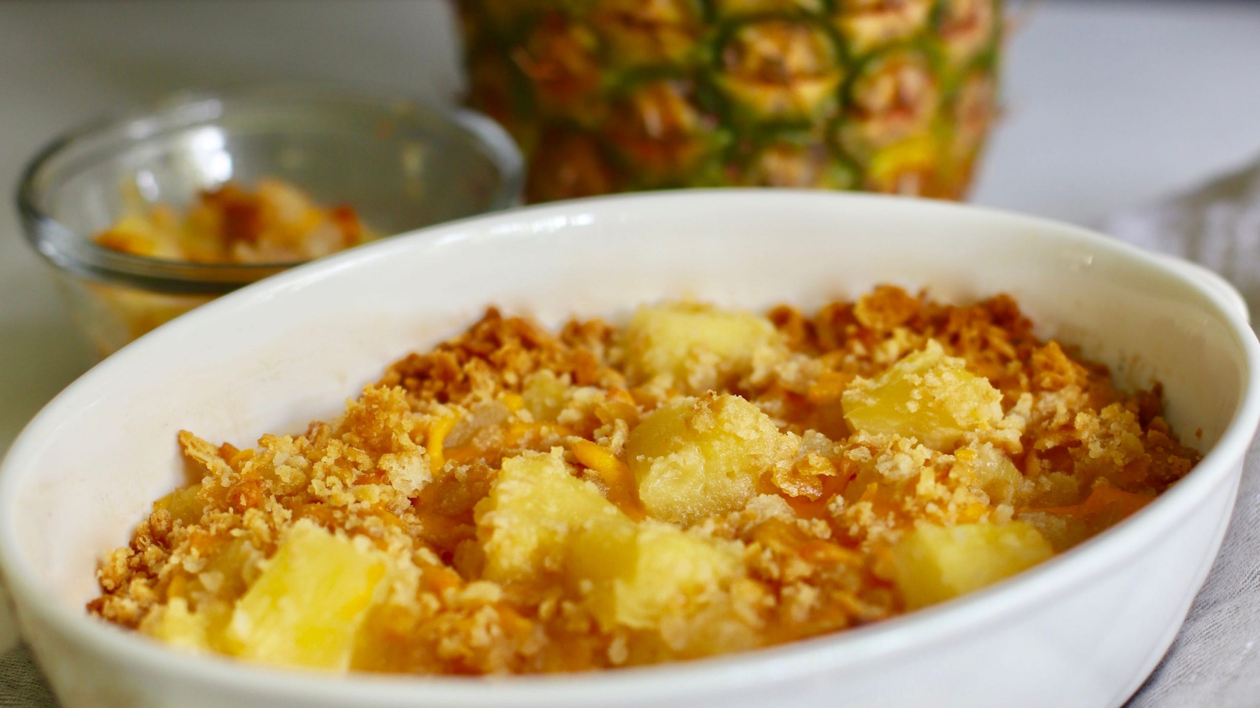 Easter Sides With Ham
 Easter side dish Pineapple casserole pairs beautifully