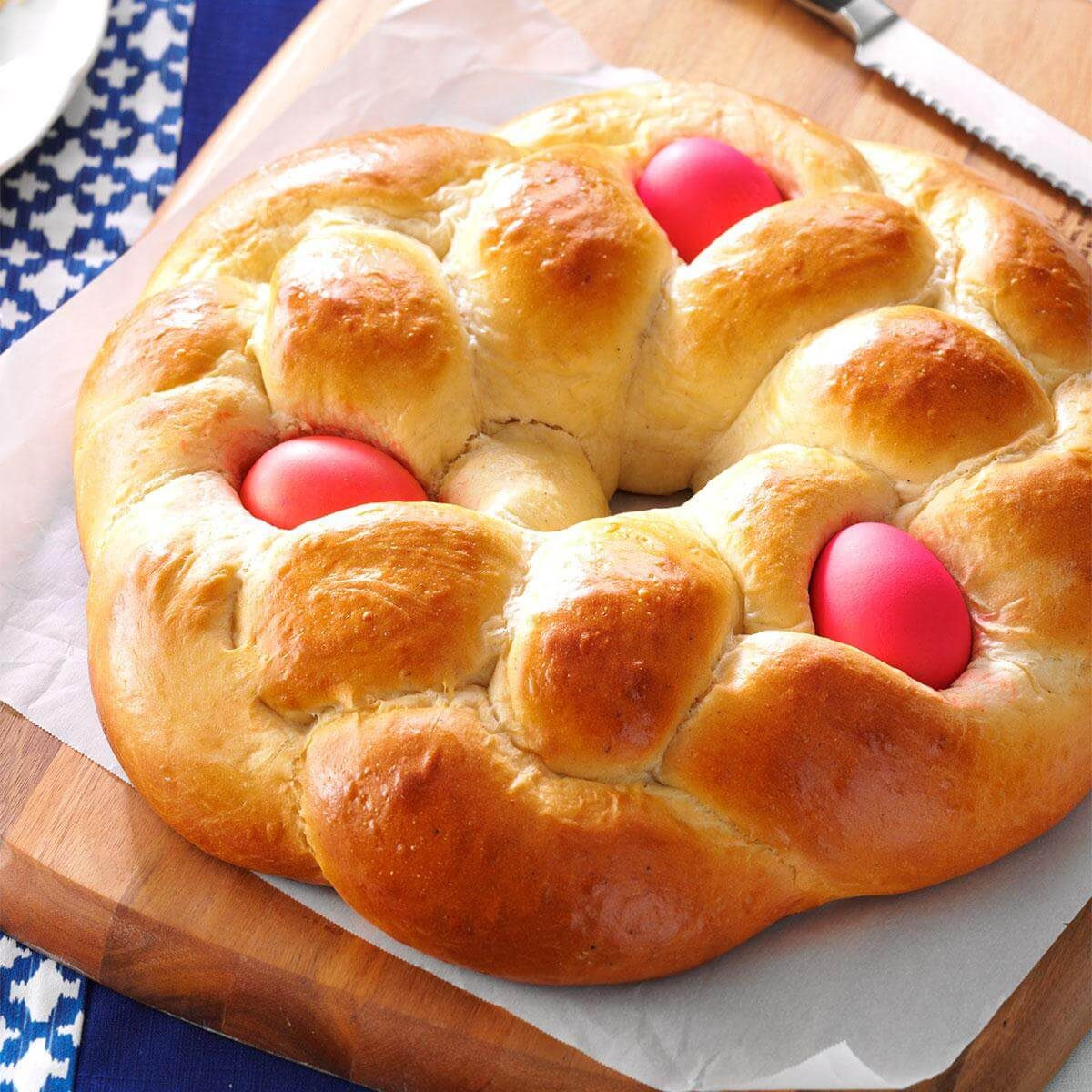 Easter Sweet Bread Recipe
 Easter Egg Bread Recipe