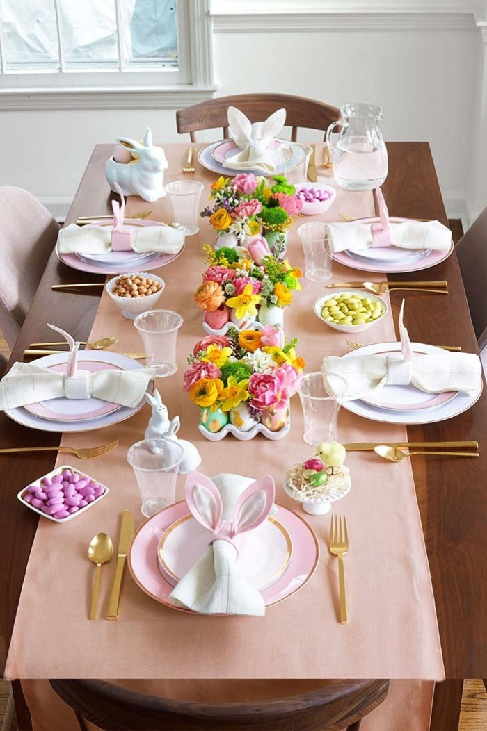 Easter Table Setting Ideas
 1001 ideas for beautiful Easter table decorations to wow