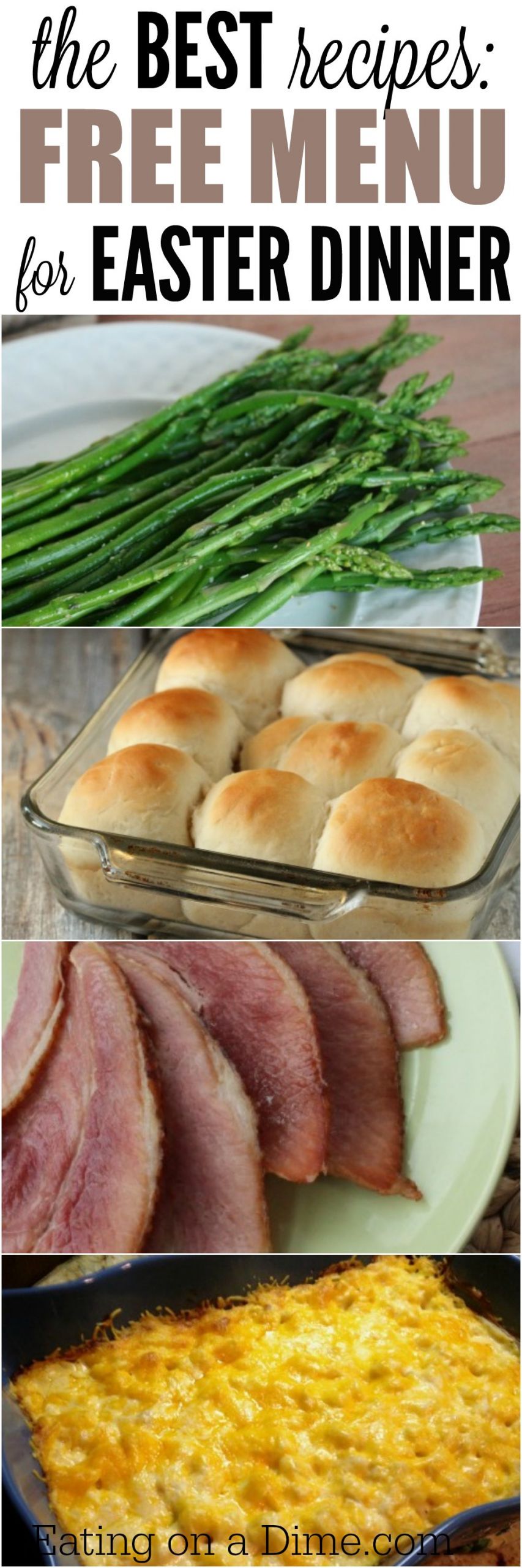 Easy Easter Dinner Menu
 Easter Menu Ideas and Recipes The Best Easter Dinner recipes