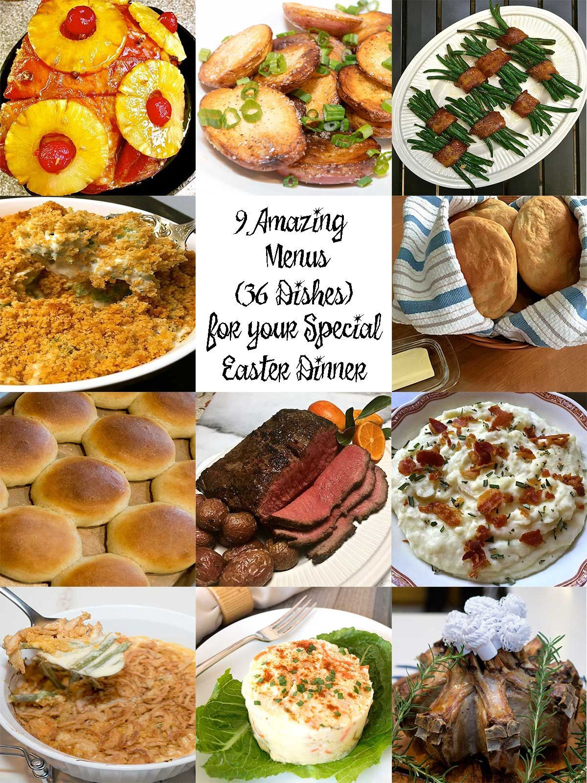 Easy Easter Dinner Menu
 everyday recipes from simple to sophisticated