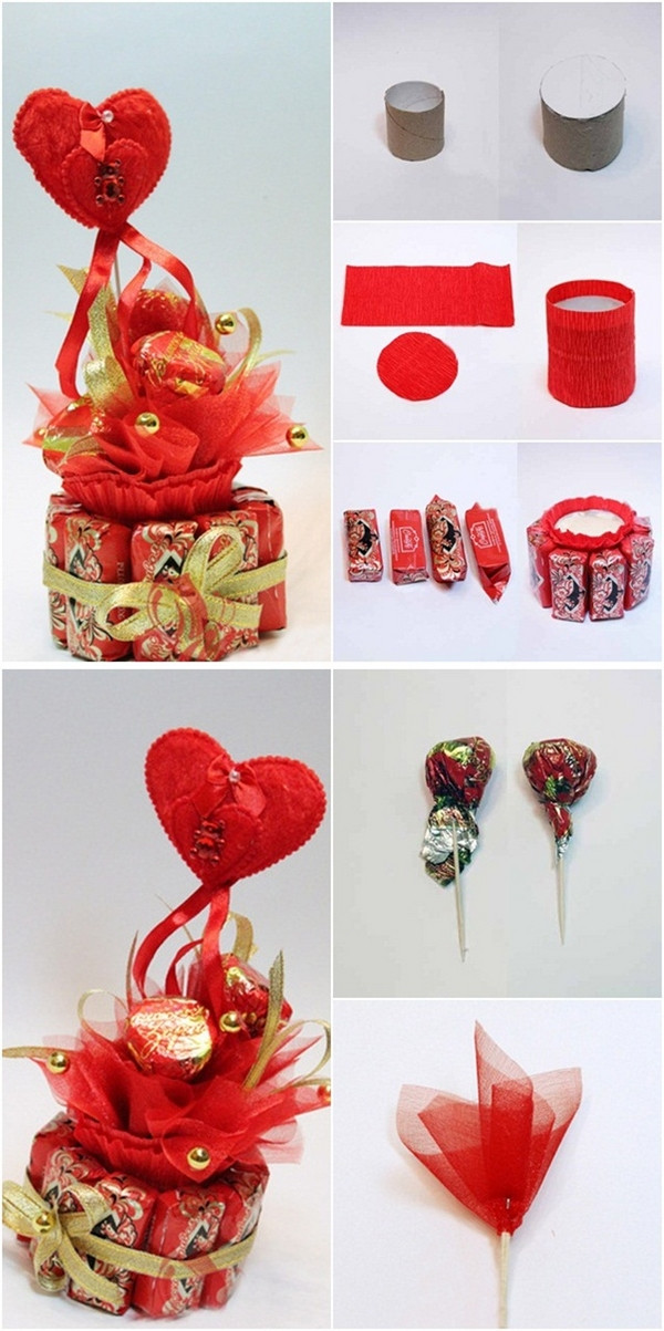 Easy To Make Valentine Gift Ideas
 DIY Valentine s Day t idea Make heart shaped
