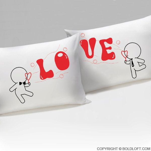 Gay Valentines Gift Ideas
 My Love is Yours His and His Pillowcases Gay Couples Gifts