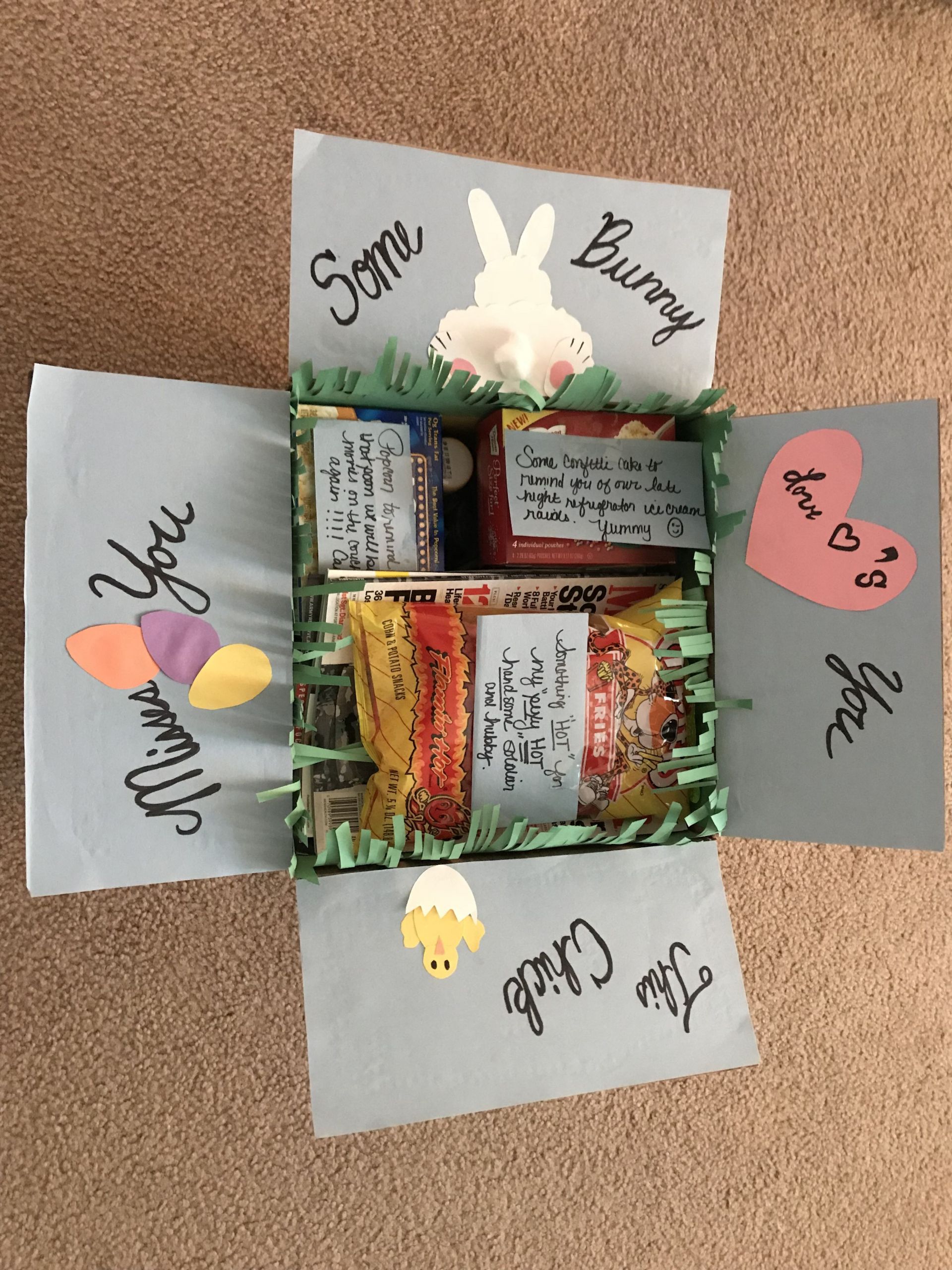 Gift Ideas For Army Boyfriend
 Easter military care package