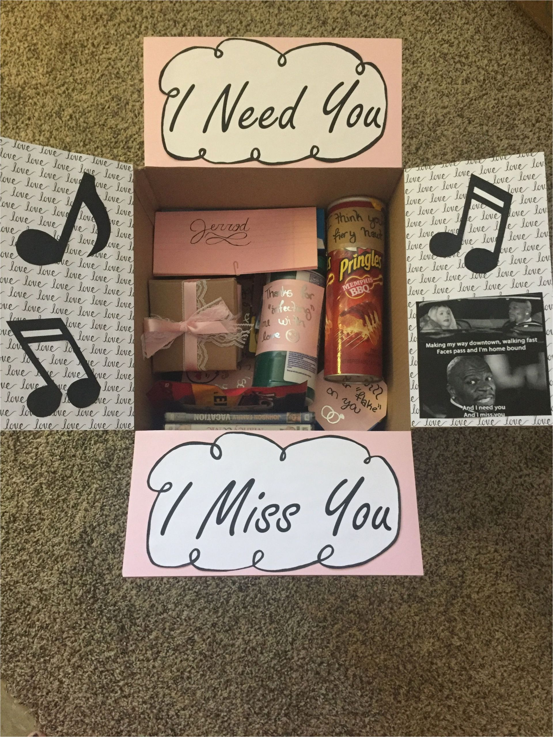 Gift Ideas For Boyfriend Anniversary
 Birthday Present for Ldr Boyfriend Care Package Ideas Long