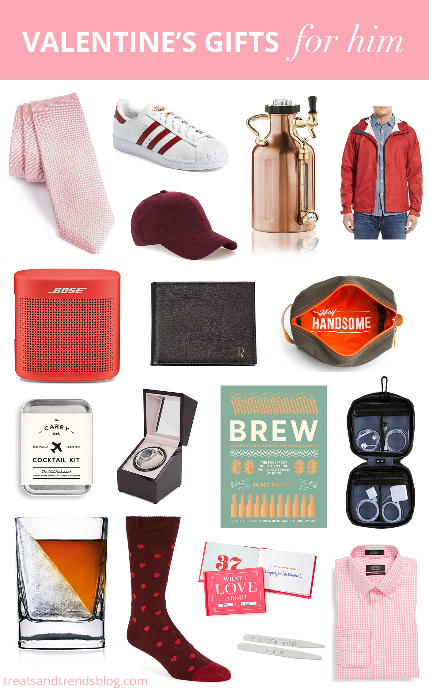Gift Ideas For Him Valentines
 Valentine s Day Gifts For Him Treats and Trends