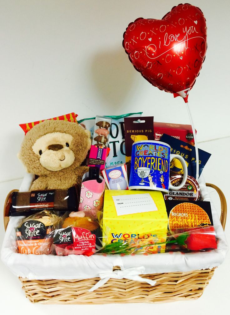 Good Valentines Day Gift Ideas Boyfriend
 18 best Gift Baskets For Him images on Pinterest
