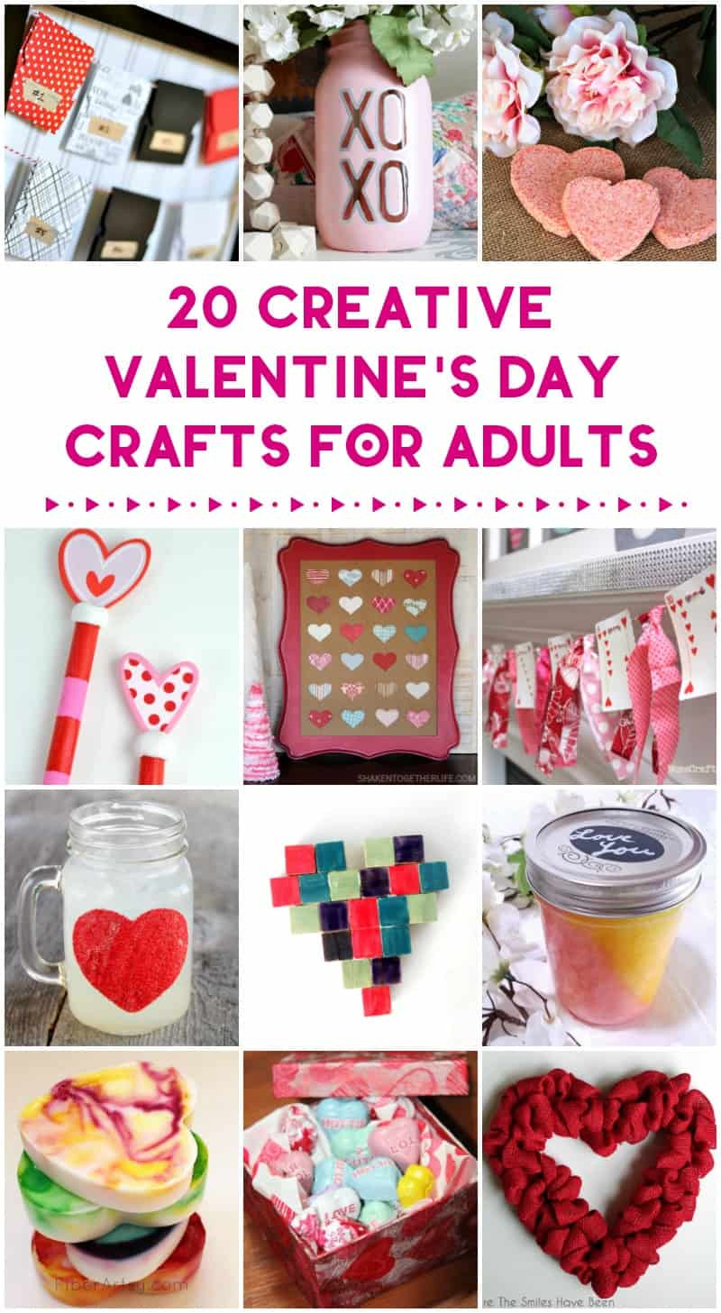 Good Valentines Day Gifts
 20 Valentine s Day Crafts & Handmade Gifts for YOU to Make
