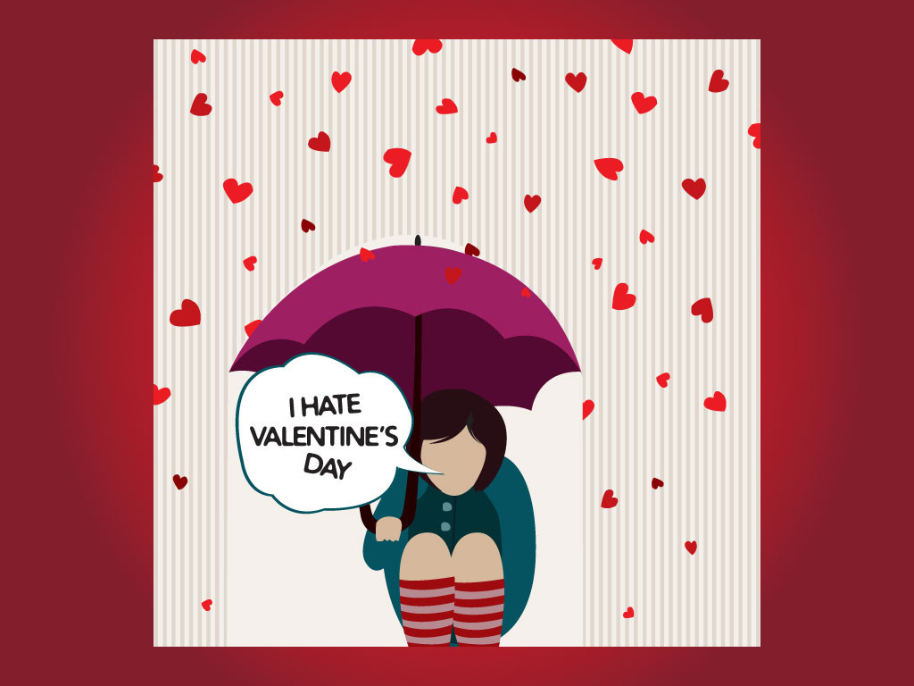 Hate Valentines Day Quotes
 I Hate Valentines Funny Quotes QuotesGram