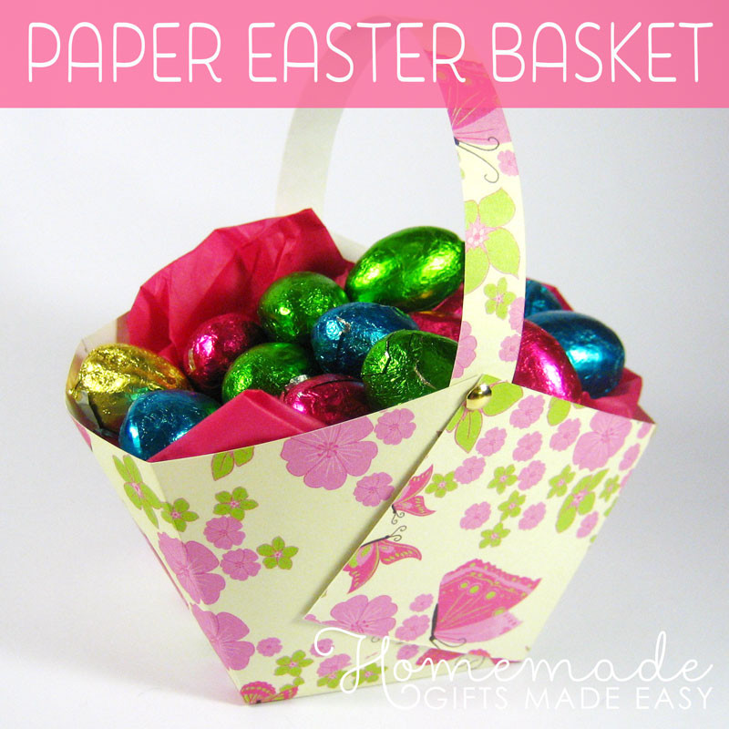 Homemade Easter Basket Ideas
 Homemade Easter Gift Ideas