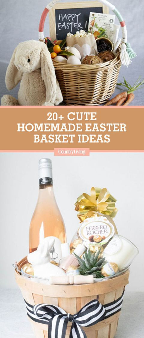 Homemade Easter Basket Ideas
 21 Cute Homemade Easter Basket Ideas Easter Gifts for