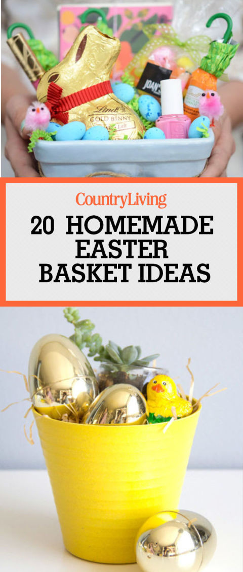 Homemade Easter Basket Ideas
 20 Cute Homemade Easter Basket Ideas Easter Gifts for