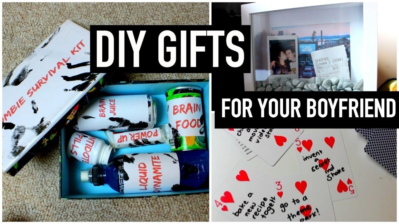 Homemade Gift Ideas Boyfriend
 10 Attractive Birthday Gift Ideas For Boyfriend 2020