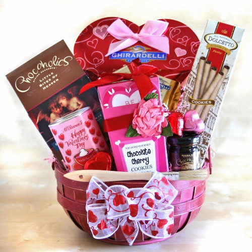 Homemade Valentine Gift Basket Ideas
 Valentine Gift Baskets Ideas InspirationSeek