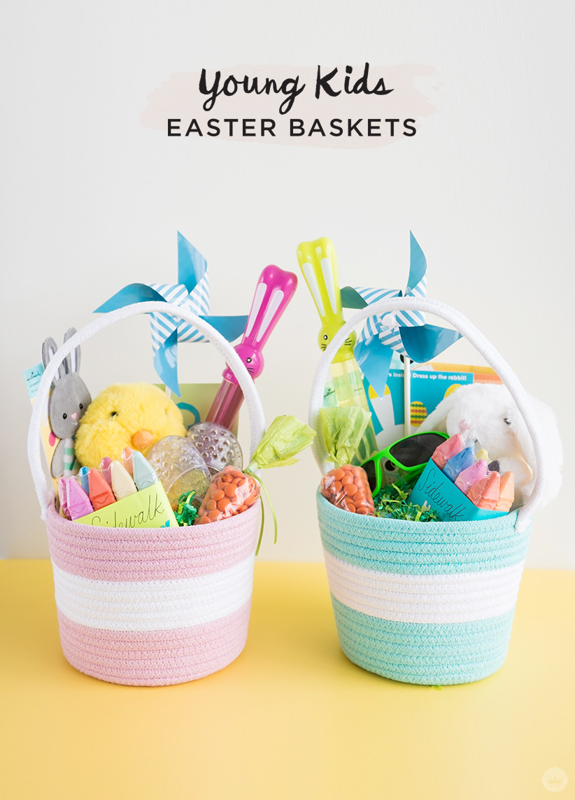 Ideas For Kids Easter Baskets
 Easter basket ideas for kids from toddlers to teens