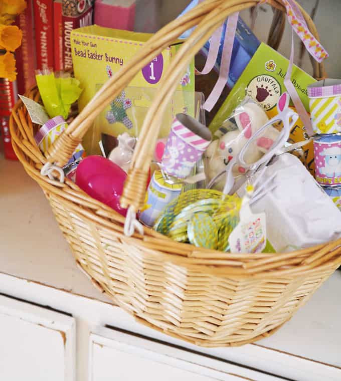Ideas For Kids Easter Baskets
 Easter Basket Ideas for Kids Taming Twins