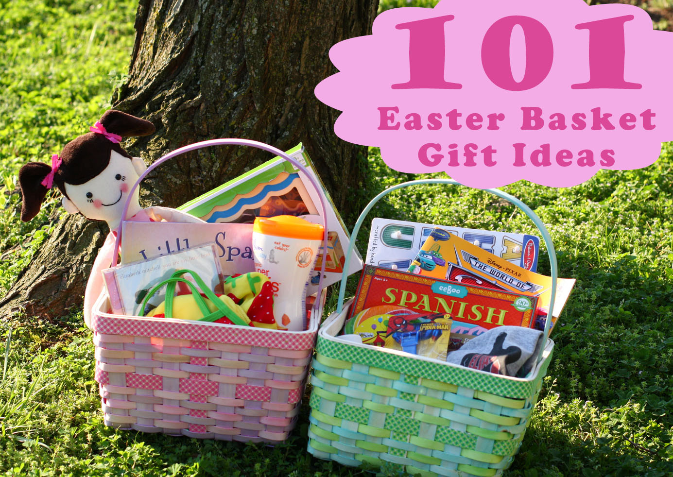 Ideas For Kids Easter Baskets
 101 Kids Easter Basket Ideas The Mom Creative