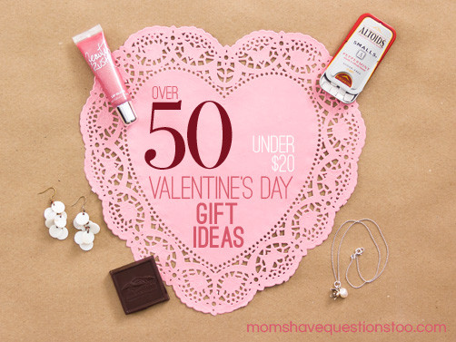 Inexpensive Valentines Gift Ideas
 Inexpensive Valentine Gift Ideas All under $20 Moms