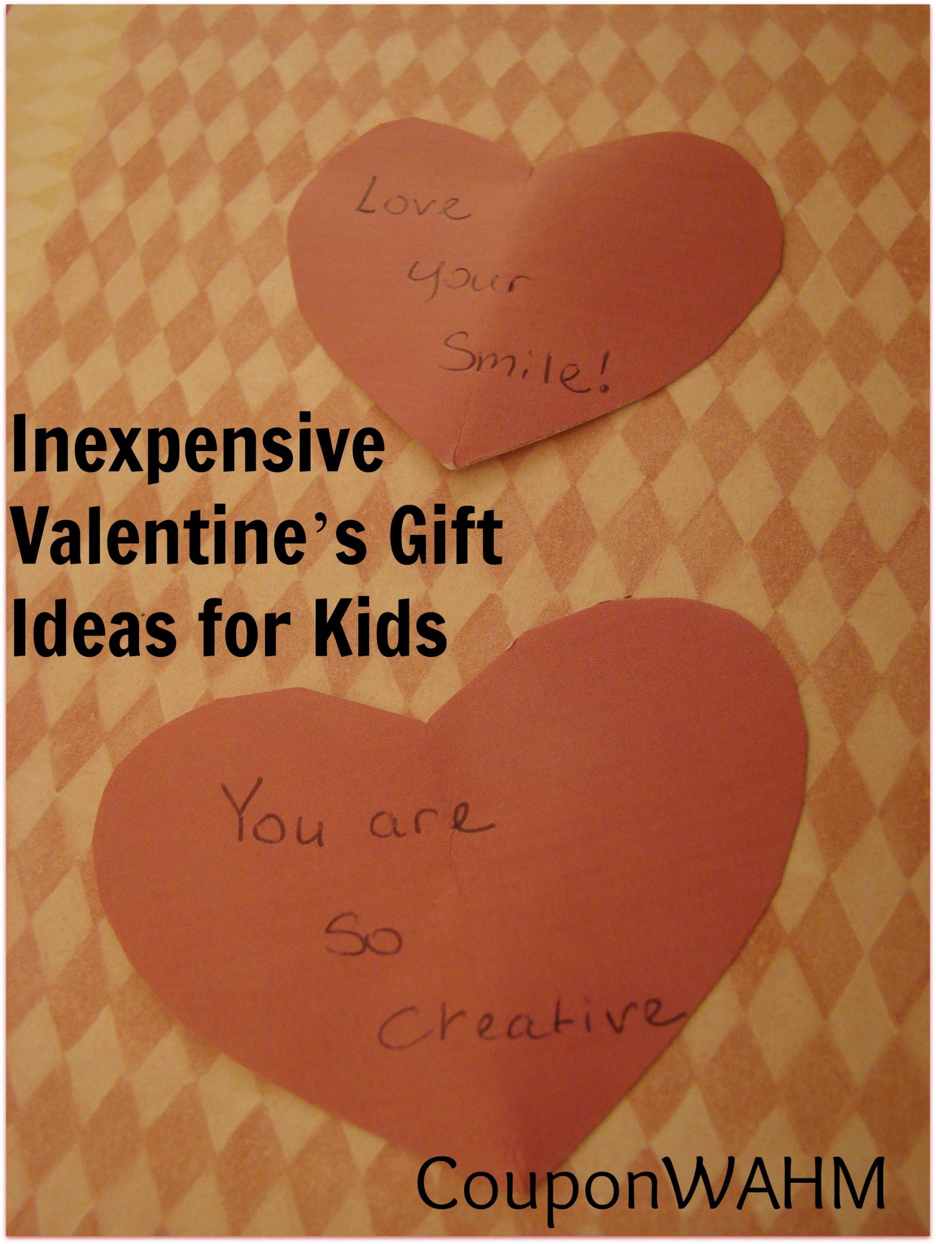 Inexpensive Valentines Gift Ideas
 Inexpensive Valentine’s Gift Ideas for Kids – Coupon WAHM