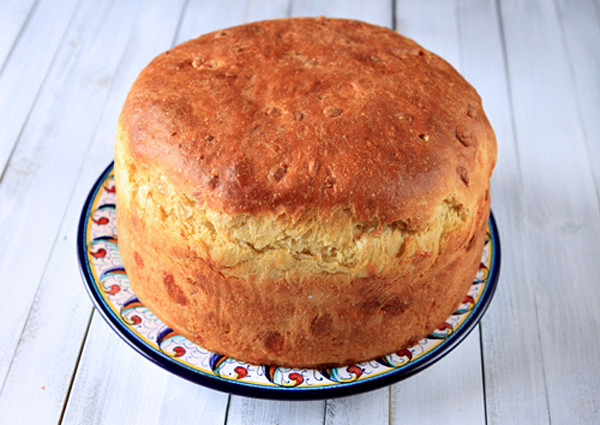 Italian Easter Bread With Meat And Cheese
 Crescia Umbrian Easter Cheese Bread