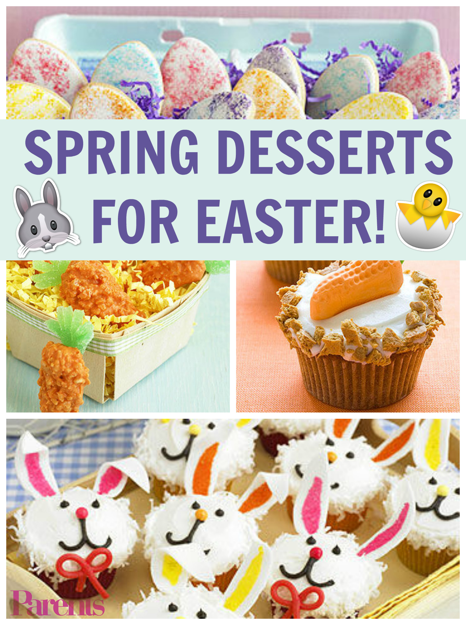 Kid Friendly Easter Desserts
 17 Easter Desserts Kids Will Love