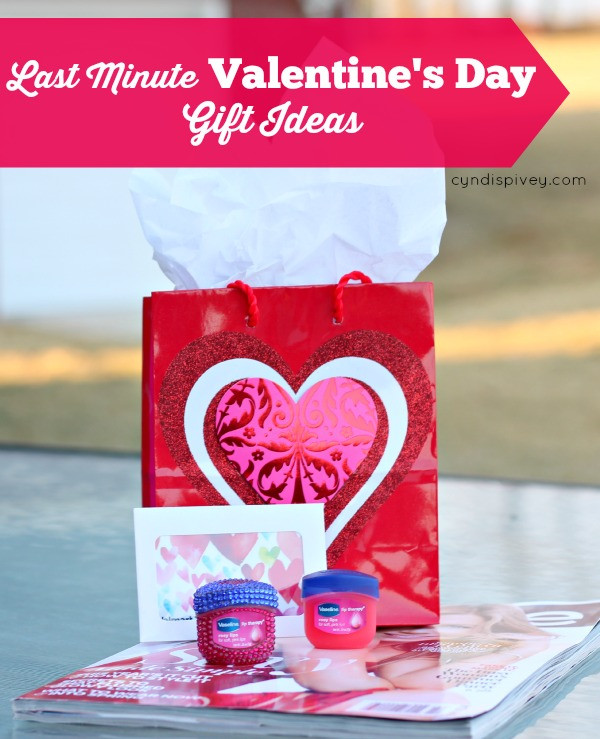 Last Minute Valentines Gift Ideas
 Last Minute Valentine s Day Gift Ideas Cyndi Spivey