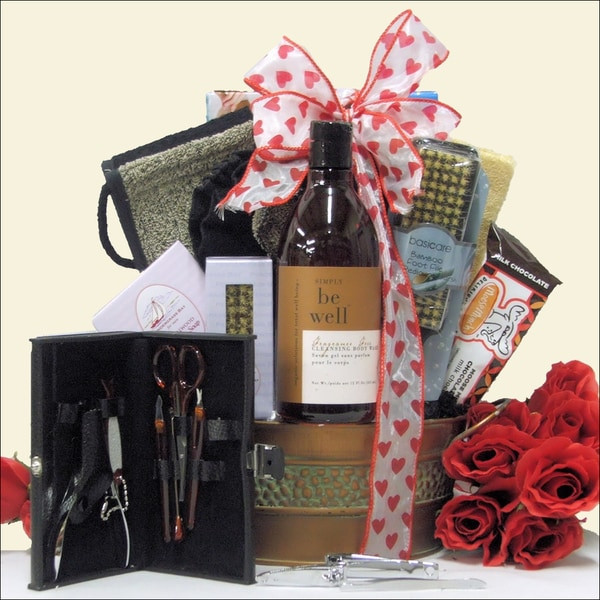 Male Valentines Day Gifts
 Just for Men Valentine s Day Spa Gift Basket Overstock