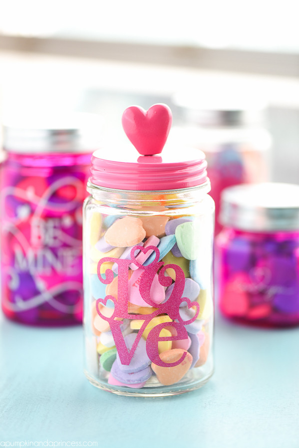 Mason Jar Valentine Gift Ideas
 Valentine s Day Mason Jar Gifts A Pumpkin And A Princess