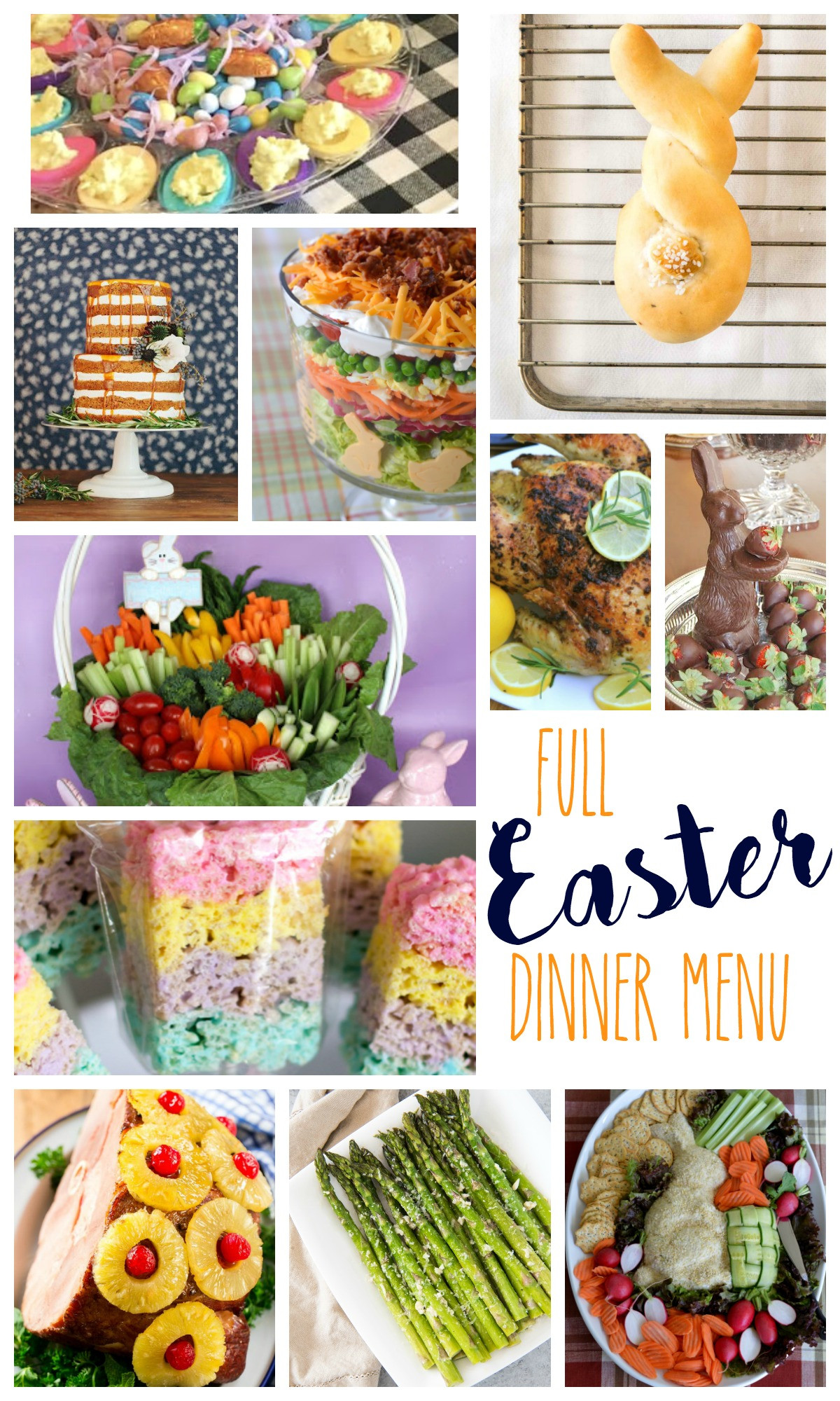 Menu For Easter Dinner
 Easter Dinner Menu 2018