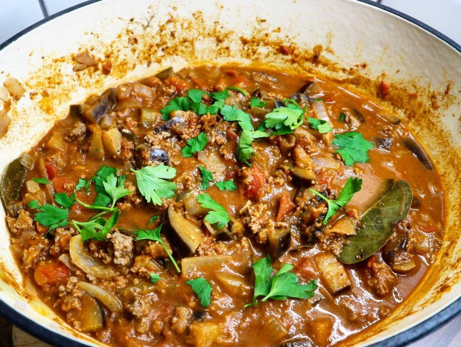 Middle Eastern Beef Recipes
 Middle Eastern Mince Meat & Aubergine Harissa Stew