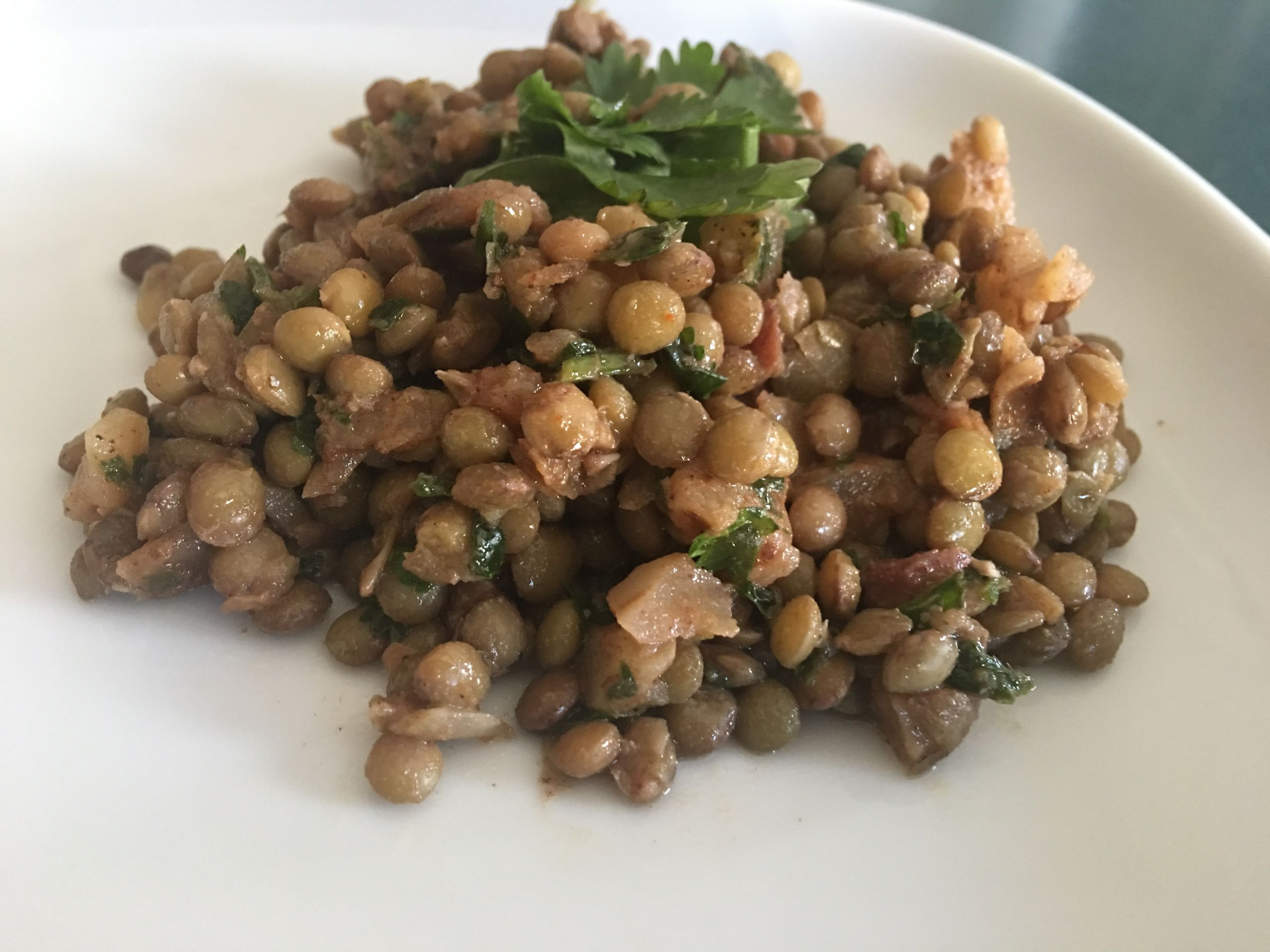 Middle Eastern Lentil Recipes Fresh Recipe Middle Eastern Lentil Salad with Cilantro Burnt
