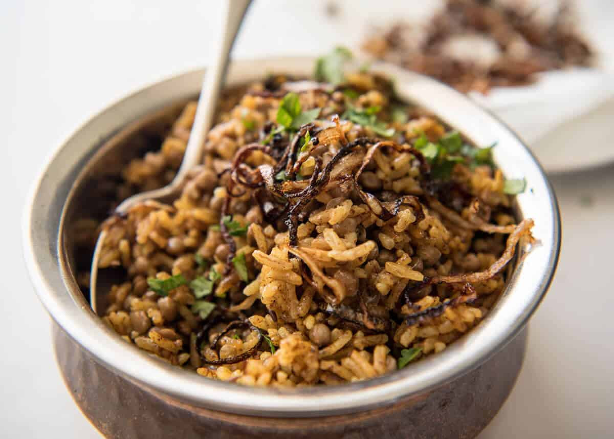 Middle Eastern Rice Pilaf Recipe Beautiful Middle Eastern Spiced Lentil and Rice Mejadra